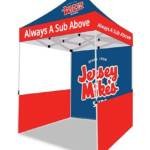 5Ft x 5Ft Jersey Mikes Subs Canopy Tent