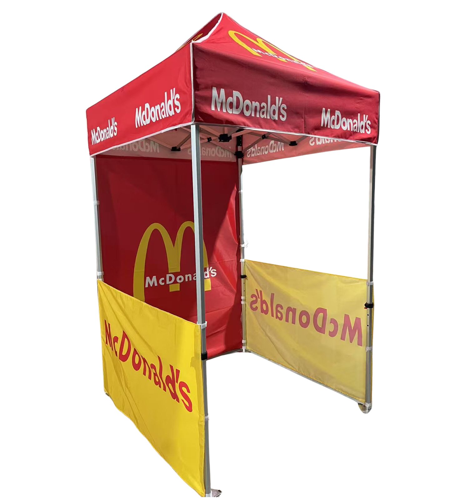 McDonald’s Pop Up Canopy Tent with Back & Side Wall