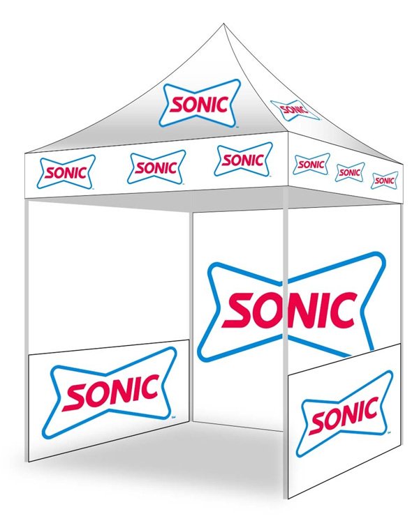 Sonic Drive In Canopy Tent