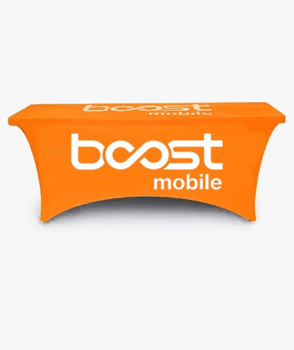 Boost Mobile Advertising Table Cloth