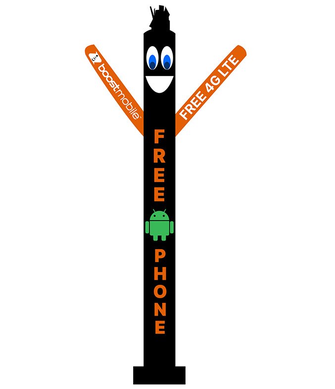 Boost Mobile Tube Man