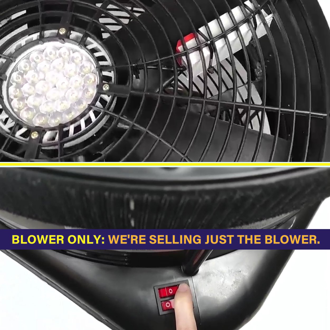 18 Inches Air BLower with LED for Air Dancer Inflatable