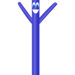 Solid Blue Air Dancer