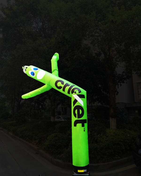 20 ft Cricket Dancing Inflatable Balloon with double side printed
