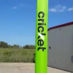 20 ft Cricket Dancing Inflatable Balloon with double side printed