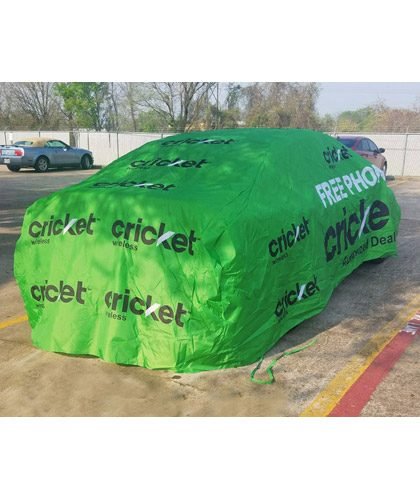 Cricket Advertising Car Cover - Image 5