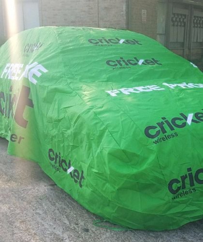 Cricket Advertising Car Cover - Image 8