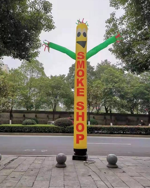20 ft tall Smoke Shop Air Dancer Inflatable Tube Man