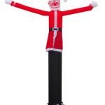 20ft Air Dancers Santa Claus inflatable Tube Man in Red