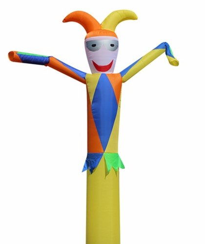 10ft White Halloween Air Dancer Tube Man