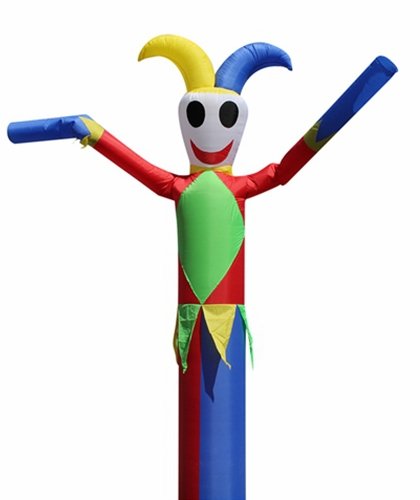 10ft White Halloween Air Dancer Tube Man