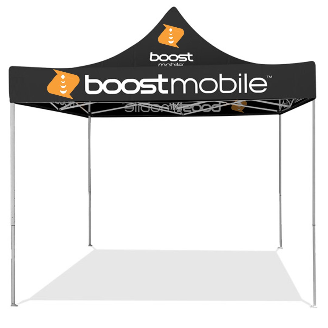 Boost Mobile Pop Up Tent