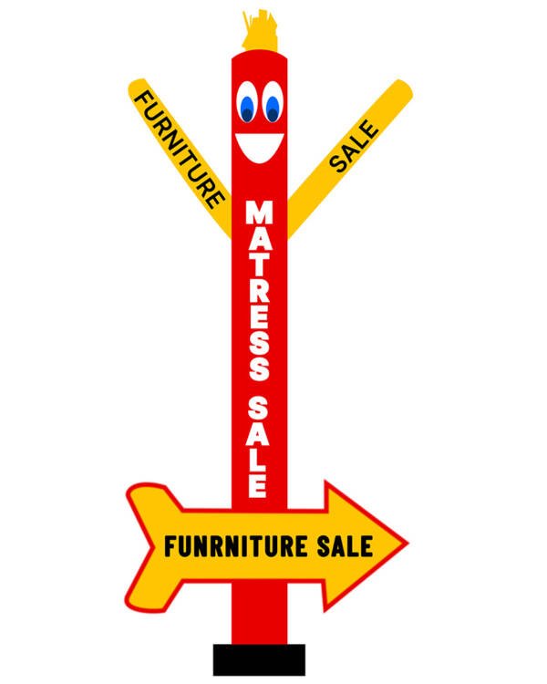 Mattress Sale & Furniture Sale Air Dancer