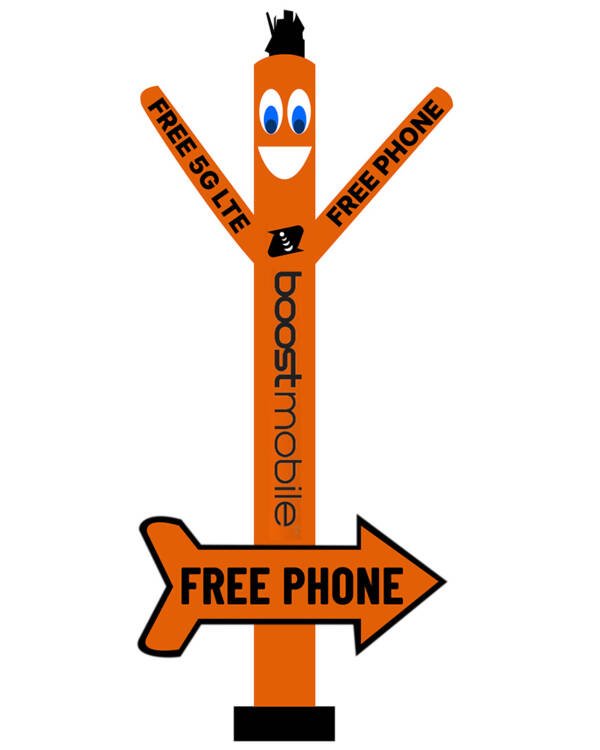 Boost Mobile Tube Man