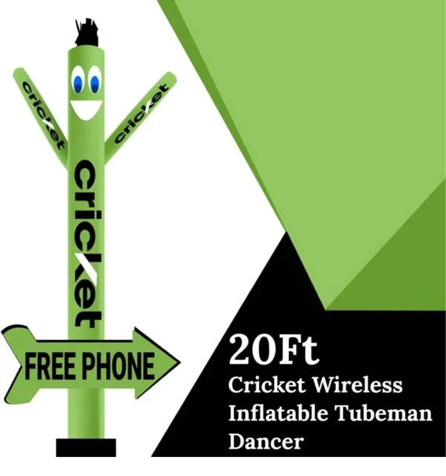 Cricket Wireless Air Dancer with Arrow
