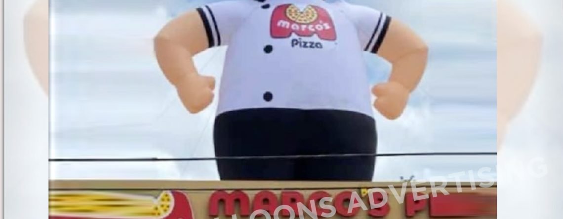 Marco's pizza giant advertising balloon