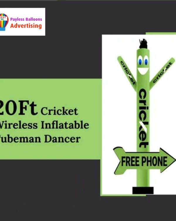 Cricket Wireless Air Dancer with Arrow