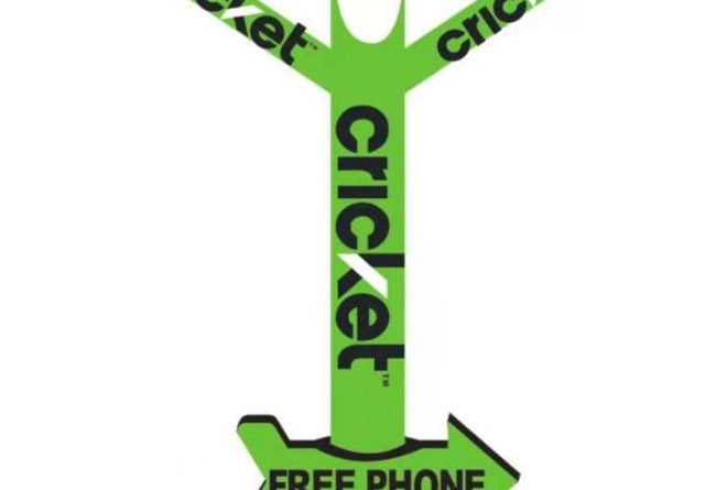 cricket inflatable tube man