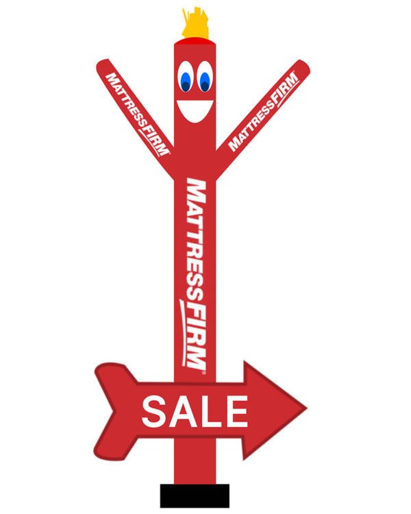 Mattress Firm Inflatable Tube Man