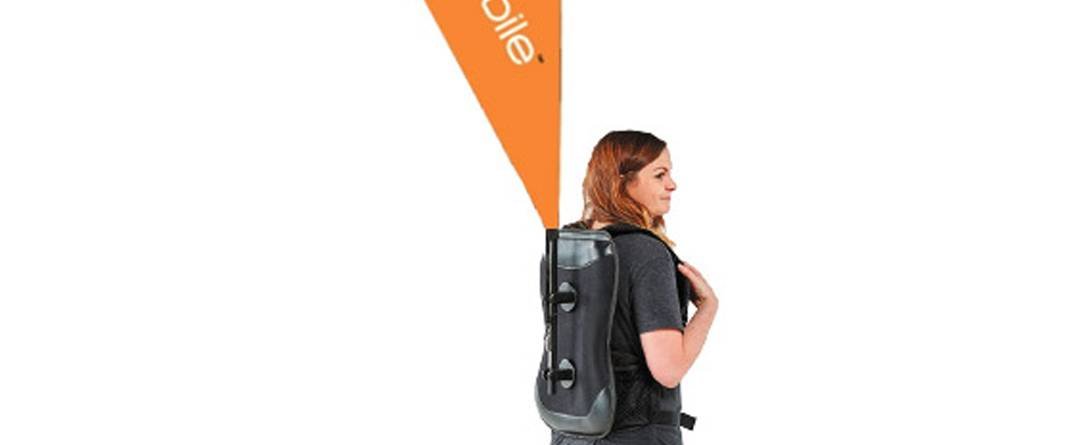 Boost Mobile Backpack Flag