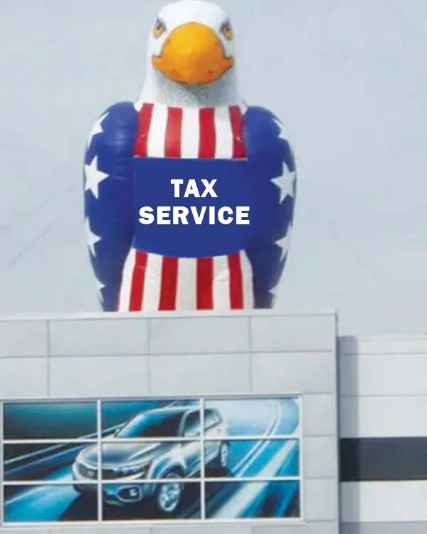 Tax Sale Giant Inflatable Eagle 20Ft
