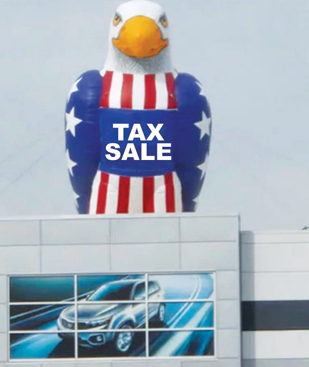 Tax Sale Giant Inflatable Eagle 20Ft