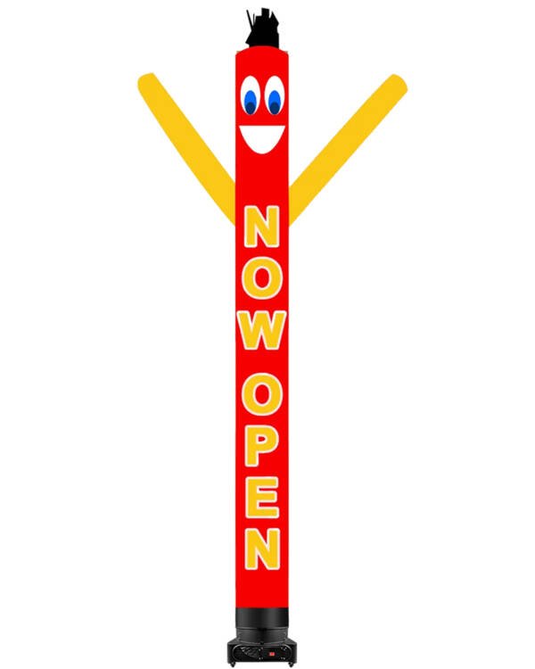 20ft Now Open Air Dancer Inflatable – Wacky Waving Tube Man for Outdoor Advertising (Blower Sold Separately) - Image 6