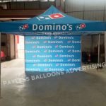 Domino’s Advertising Tent