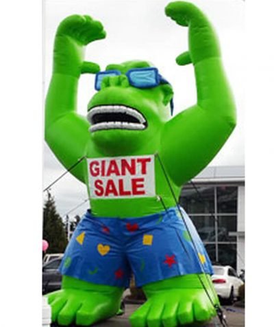 giant inflatable gorilla