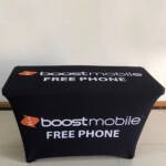 Boost Mobile Table Cover