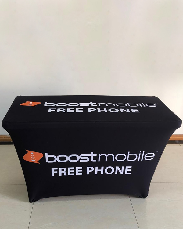 Boost Mobile Table Cover