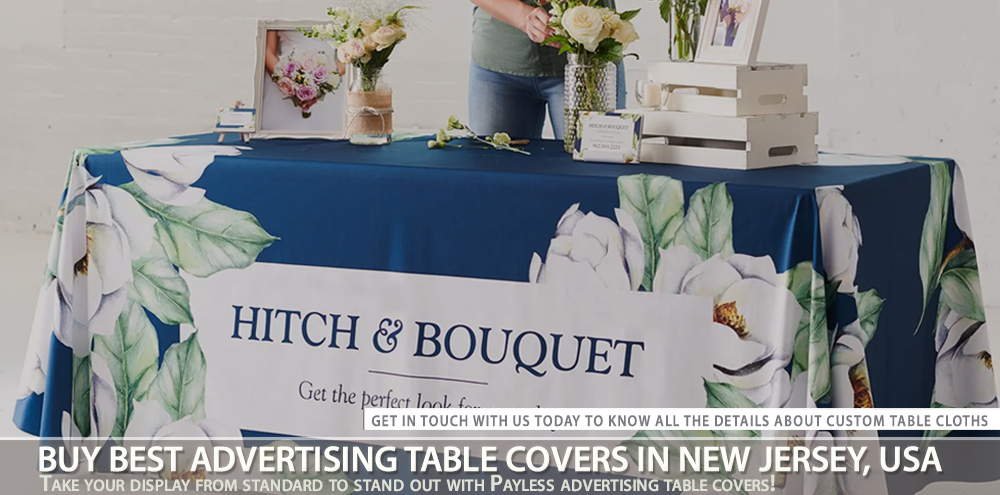 Buy Best Advertising Table Covers in New Jersey, USA
