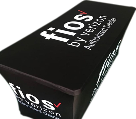 Fios Advertising Table Cloth