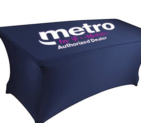 Metro T-Mobile Stretch Table Cover