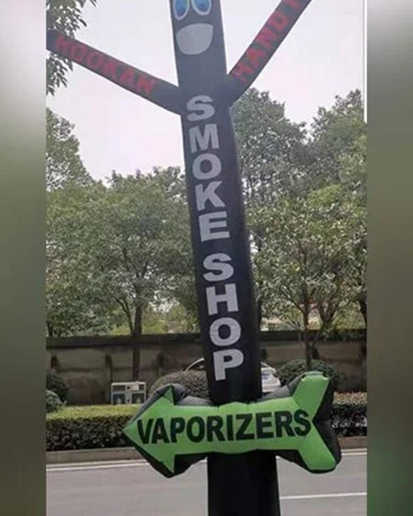 Smoke Shop Tube Man