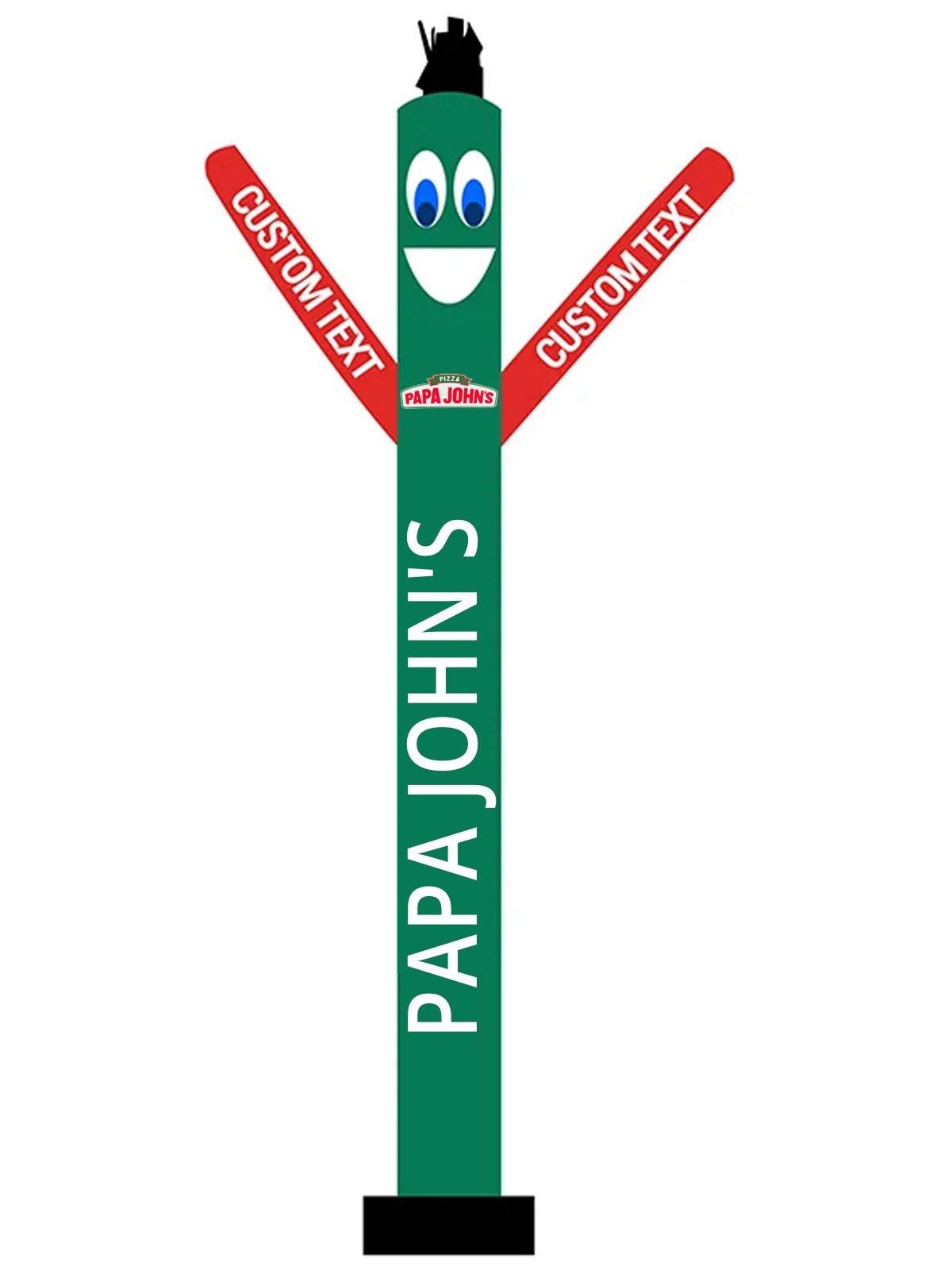 20ft Papa Johns Inflatable Air Dancer with Custom Text & Logo