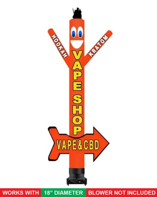 18FT Vape Shop Orange
