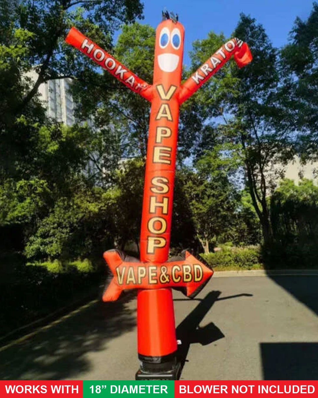 18FT Vape Shop Orange