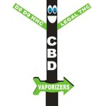 CBD Vaporizers Smoke Shop Air Dancer With Arrow 