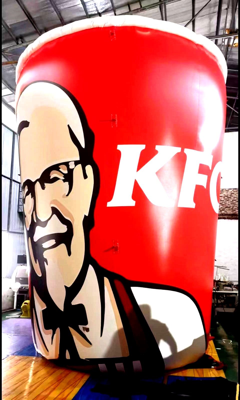 20 Ft KFC BUCKET GIANT ADVERTISING BALLOON