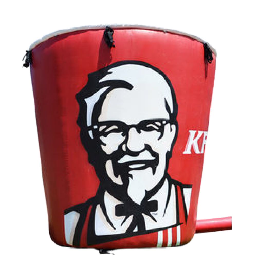 20 Ft KFC BUCKET GIANT ADVERTISING BALLOON