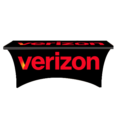 6 FT Verizon Advertising Table Cover