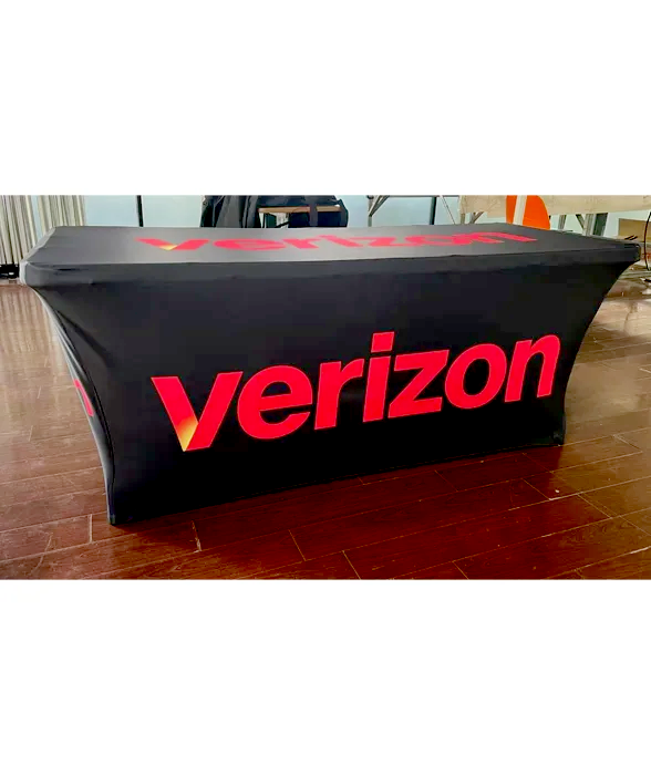 6 FT Verizon Advertising Table Cover