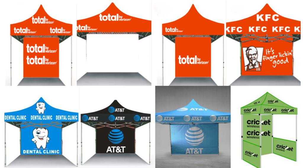Buy Custom Pop-Up Tents For Advertising