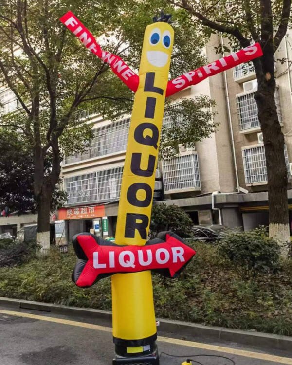 Liquor Inflatable Tube Man