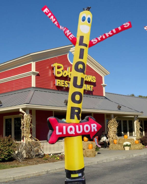 Liquor Inflatable Tube Man