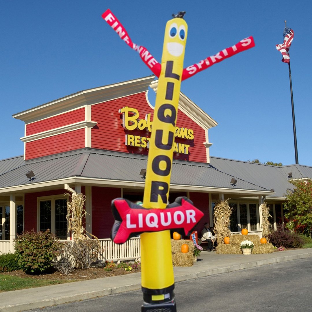 Liquor Inflatable Tube Man