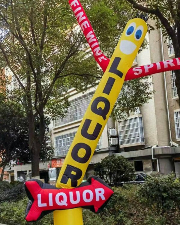 Liquor Inflatable Tube Man
