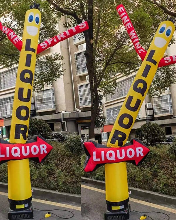 Liquor Inflatable Tube Man