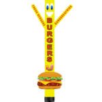 18ft Fresh Burgers Air Inflatable Tube Man